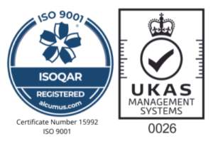 Certificate Number 15992 ISO 9001